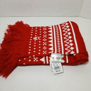 Hudson's Bay Company HBC Canada Winter Scarf NEW NWT 2012 Olympics